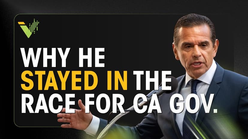 Cover art for The Democratic Party Told Him To DROP OUT. He Said No. (Antonio Villaraigosa) | EP57