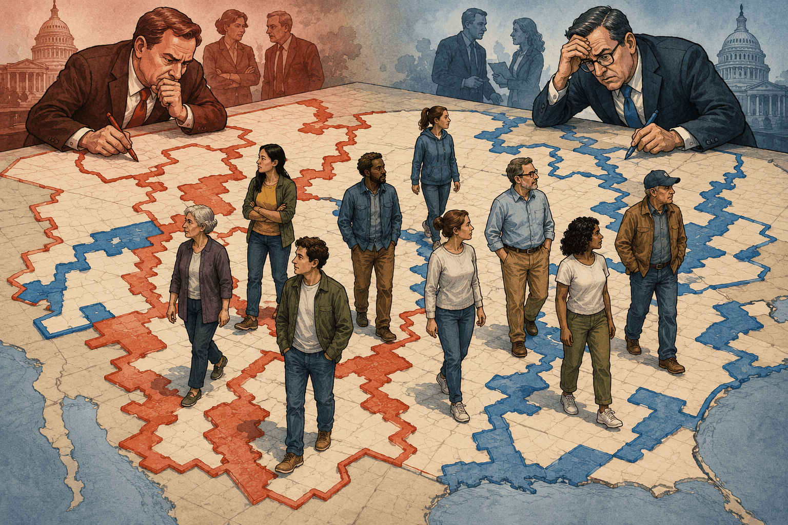 The Gerrymandering Wars Have a Wild Card: Independent Voters