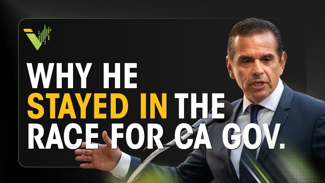 The Democratic Party Told Him To DROP OUT. He Said No. (Antonio Villaraigosa) | EP57